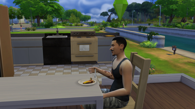 Illustration for article titled Sims 4 Fork Glitch Is Random As Hell